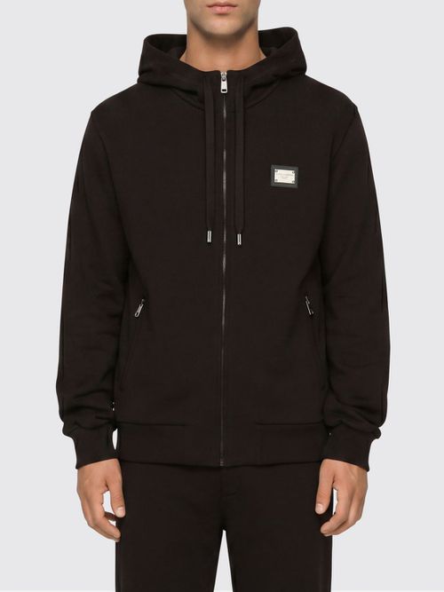 Sweatshirt Men color Black