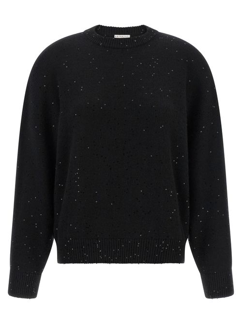 Diamante Sweater — Black