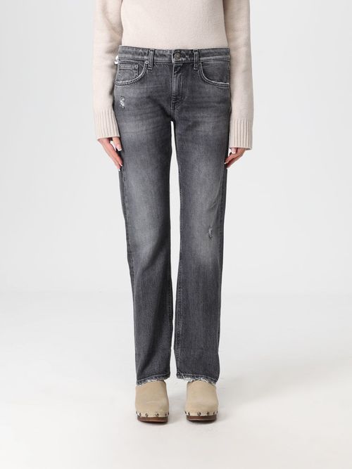 Jeans Woman color Black