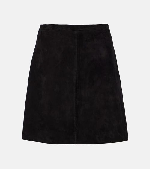 Lucie suede miniskirt