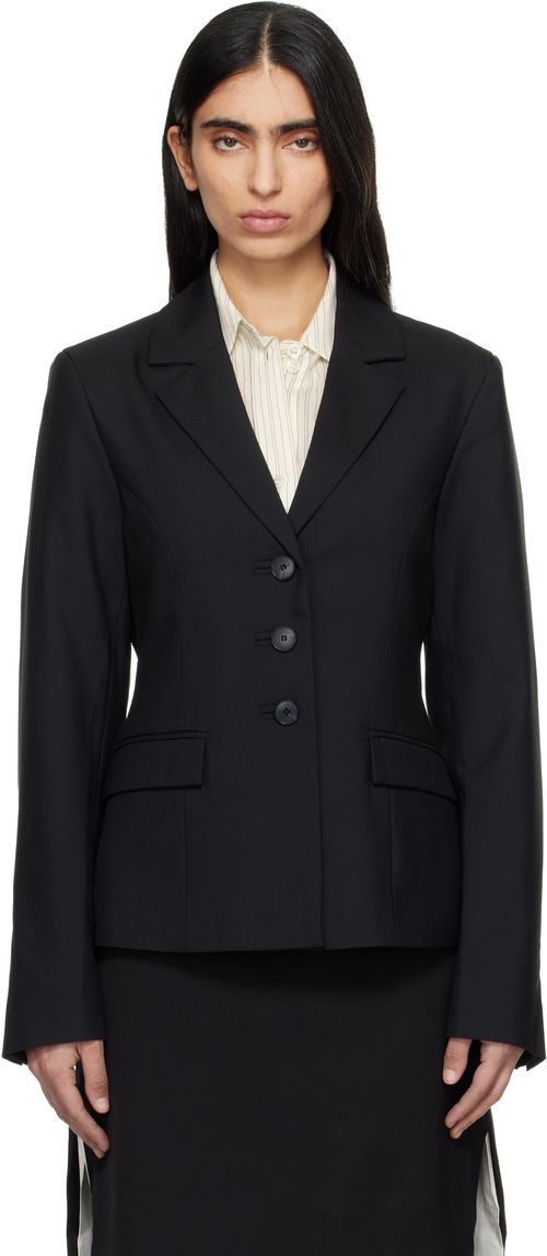 Black Index Blazer