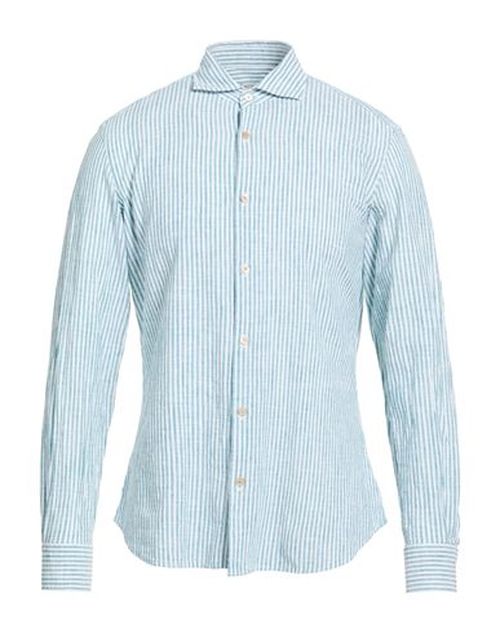Man Shirt Deep teal Size 16 ½ Cotton, Linen