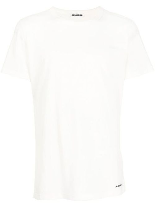 Crew-neck fitted T-shirt