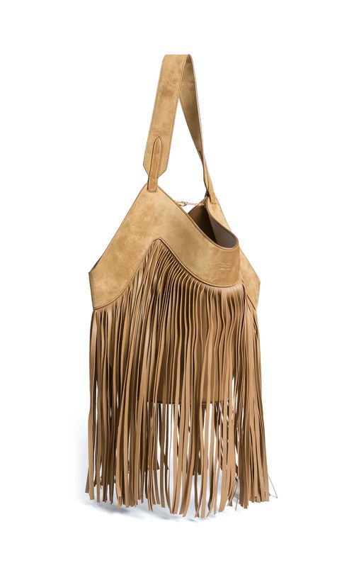 Lotus Small Fringe Tote - Moda Operandi