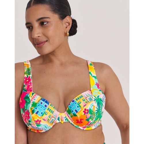 Underwired Printed Bikini Top