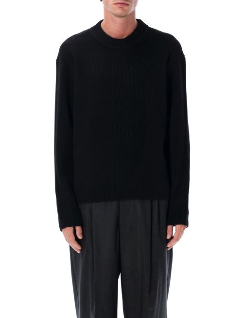 Men's Regular Fit 4-Ply Wool Naval Crew Sweater