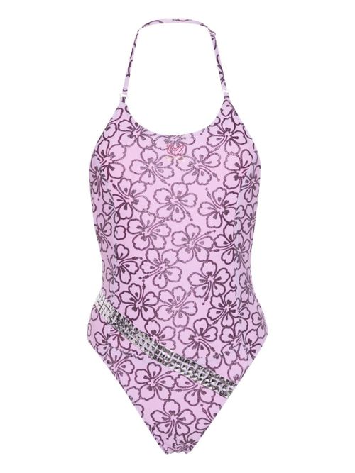 Light Purple Fabiana Belted Swimsuit
