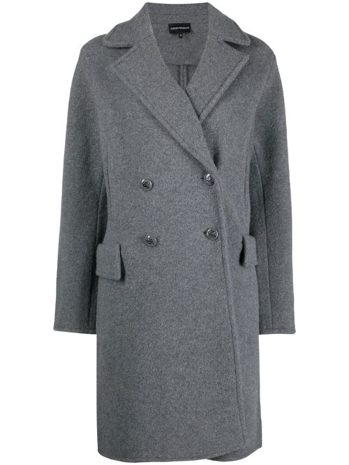 Double-breasted coat - Grey