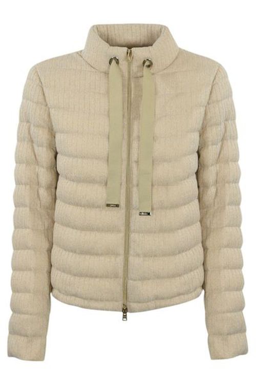 Herno Padded Lurex Jersey Jacket