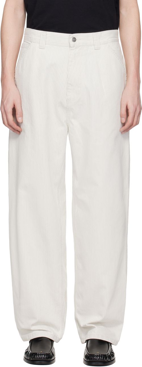 Off-White Mercer Stripe Single Knee Trousers