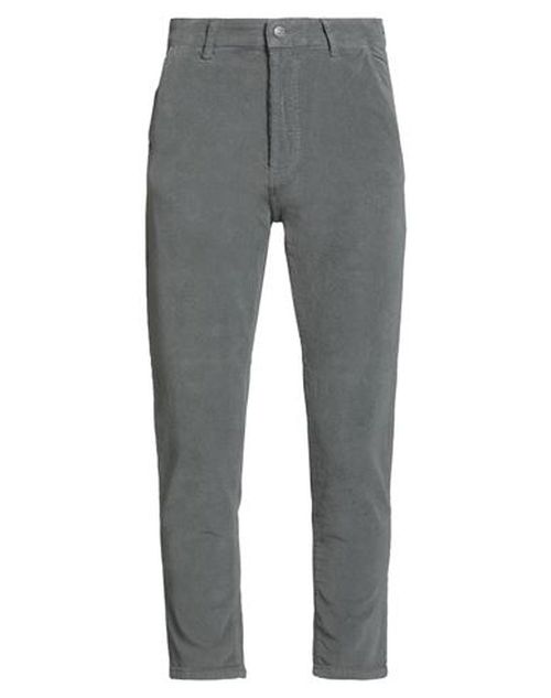 Man Pants Grey Size 33 Cotton, Elastane