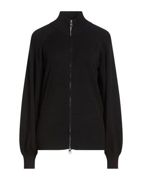 Woman Cardigan Black Size L Viscose, Polyester