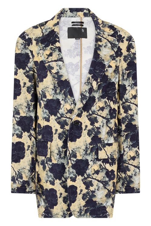 Floral Classic Fit Jacket