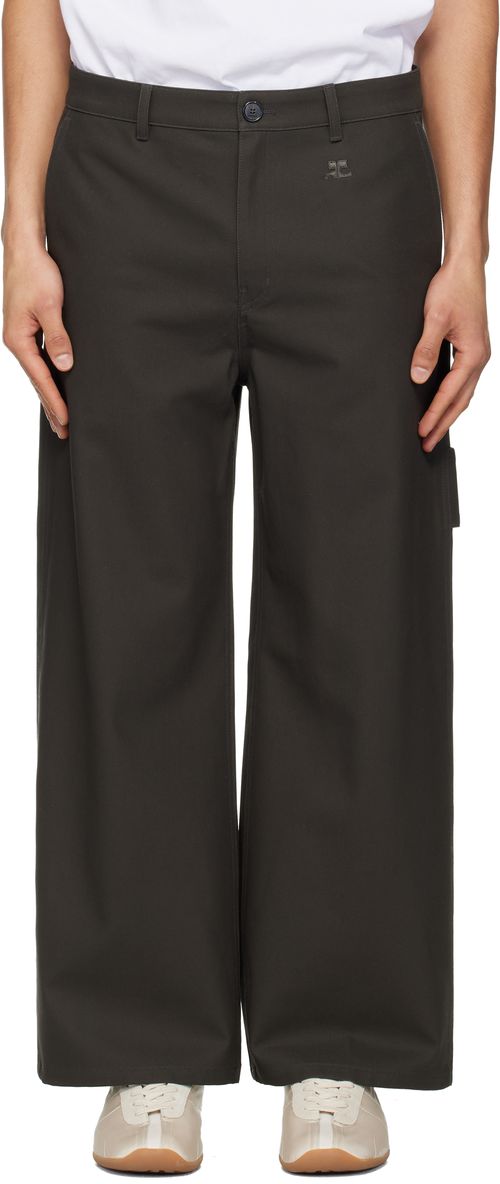 Gray Hammer Cotton Short Trousers