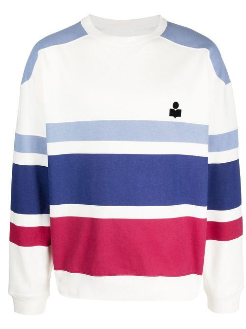 Logo-print sweatshirt - Blue