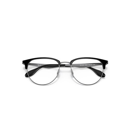 Ray-Ban Rb6396 Optics Eyeglasses Black Frame Clear Lenses Polarized