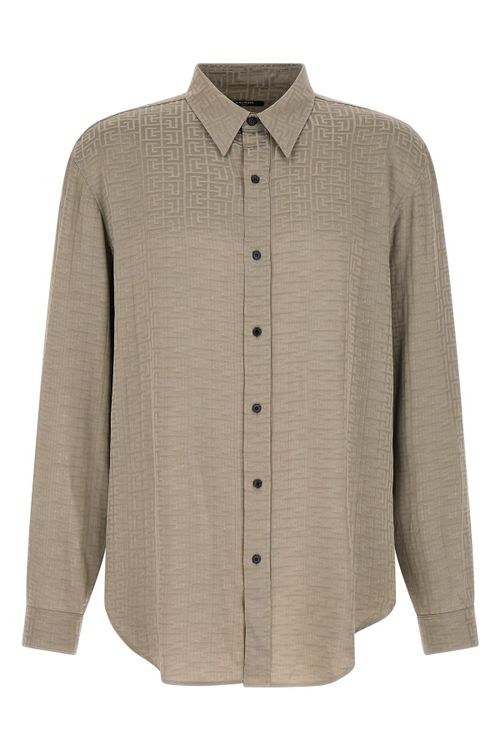 Jacquard Monogram Shirt
