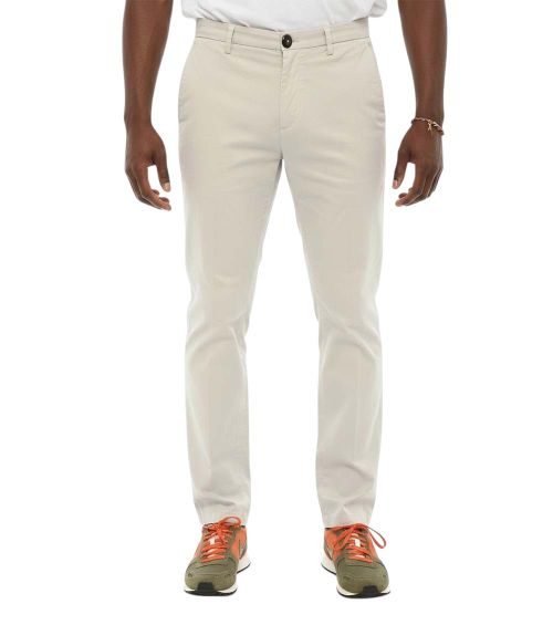 Light Grey Slim Trousers
