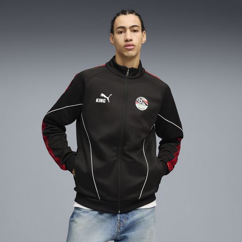 PUMA Egypt KING Anthem Men's Soccer Jacket in Black