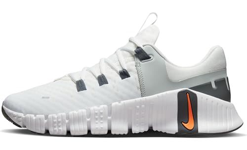 Nike Mens FREE METCON 5 SUMMIT WHITE/BRIGHT MANDARIN Fashion Sneakers-DV3949 101