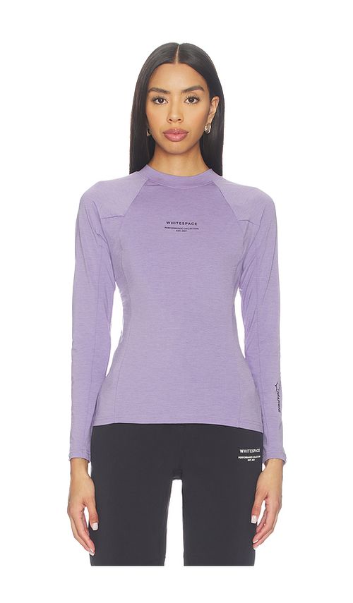 Whitespace Graphne Crew Neck in Lavender. L. Also in XS, S