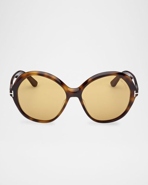 Annabelle-02 Acetate Butterfly Sunglasses