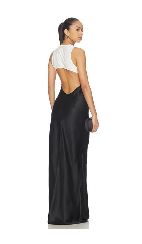 Bevza Seashell Bra Dress in Black. - S also in XS