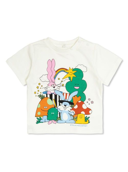 Graphic-print T-shirt - White