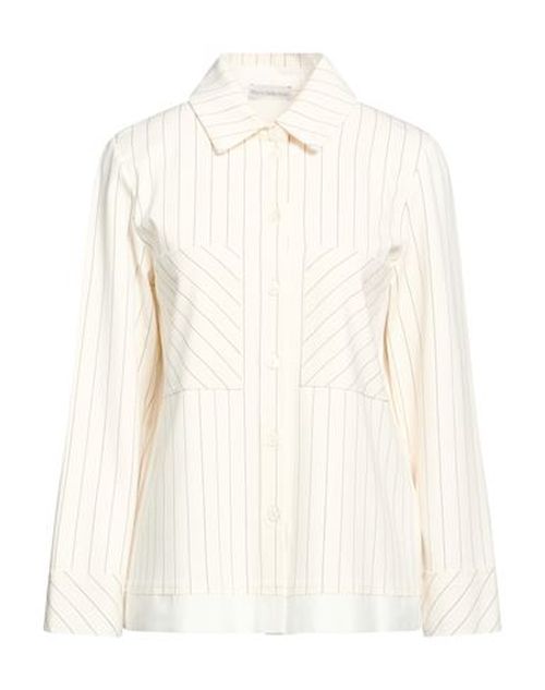 Woman Shirt Ivory Size 8 Viscose, Polyamide, Elastane, Cotton