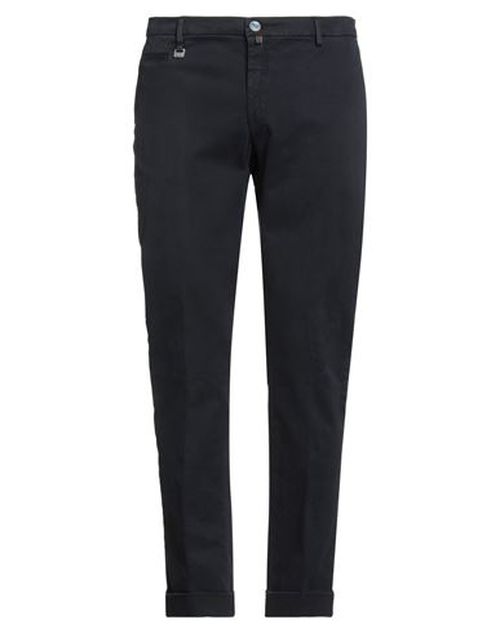 Man Pants Midnight blue Size 38 Cotton, Elastane