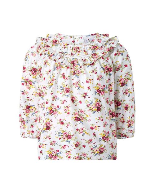 Bouquet Frill Blouse