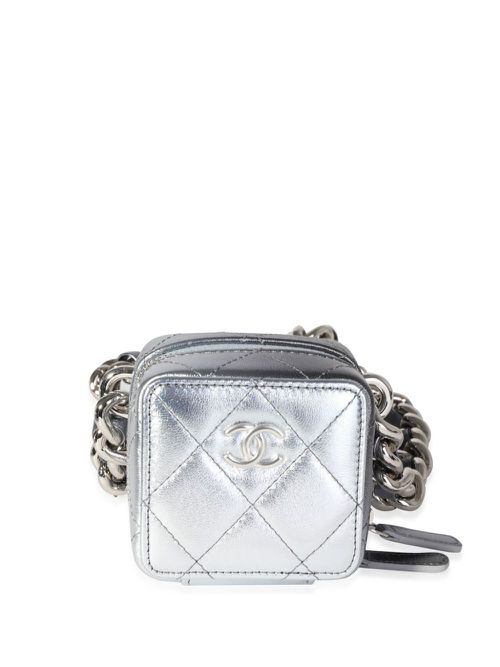 2022 Coco Punk Cube shoulder bag - Silver