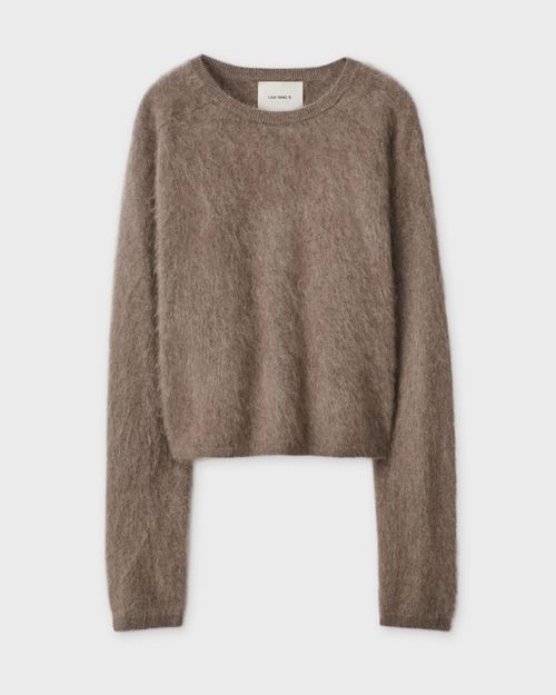 Lisa Yang Sweater Lexia Cashmere Brown 1