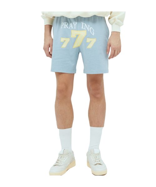 777 Graphic Track Shorts