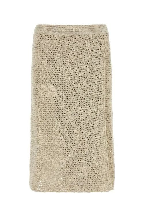 Women's Sand Crochet Skirt