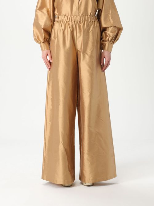 Pants MAX MARA Woman color Brown