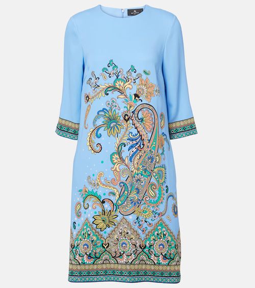 Paisley minidress
