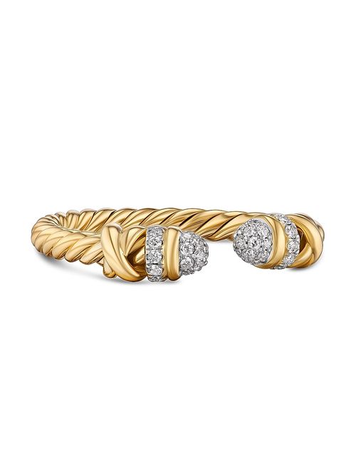Women's Petite Helena Open Ring in 18K Yellow Gold - Yellow Gold