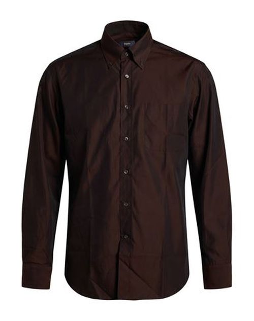 Man Shirt Dark brown Size 16 ½ Cotton