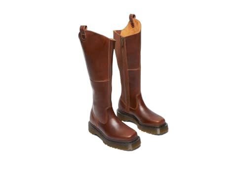 Dr. Martens Women's Amaayah Hi Leather Bex Riding Boots Knee High
