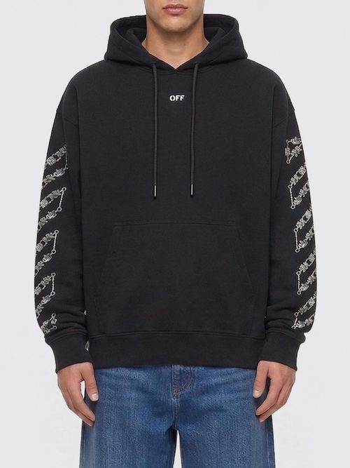 Sweatshirt Men color Black