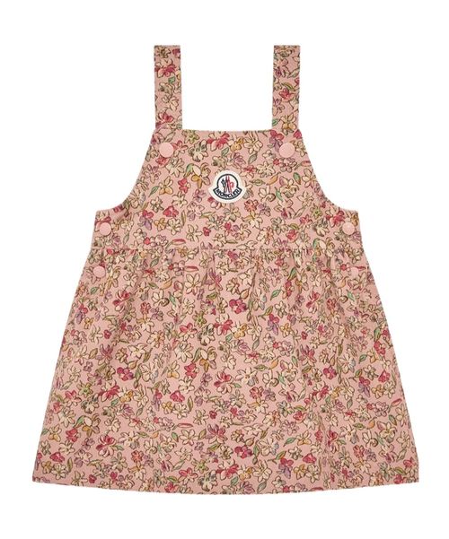Printed Corduroy Dress