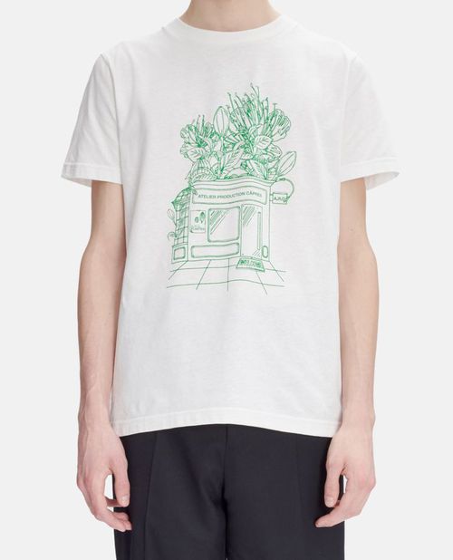 A.P.C. T-shirt Magasin White