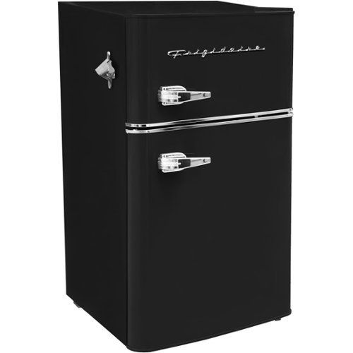 Frigidaire Retro 3.2 Cu. Ft. Mini Fridge with Top Freezer - Black