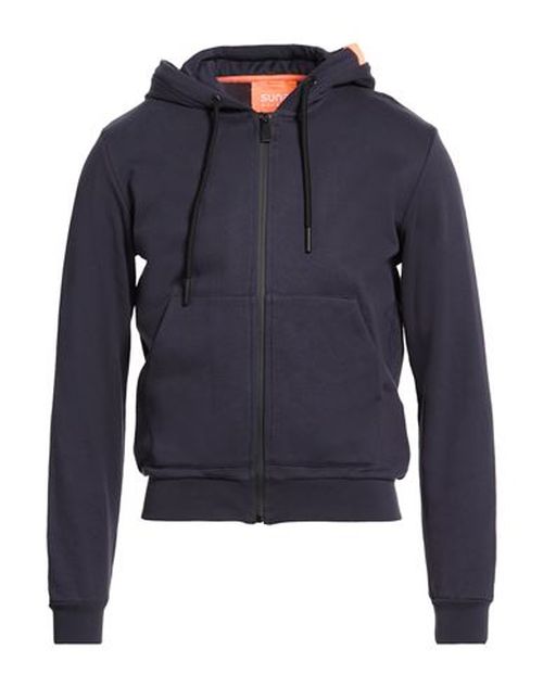 Man Sweatshirt Midnight blue Size L Cotton