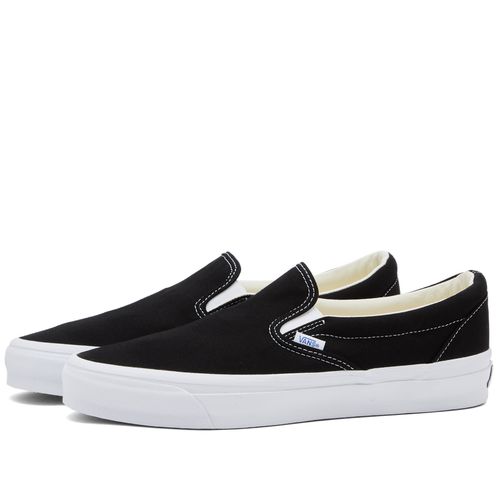Men's Slip-On Reissue 98 Sneakers in Lx Black/White, Size UK 5 