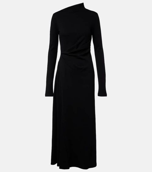 Edile wool and cotton-blend midi dress