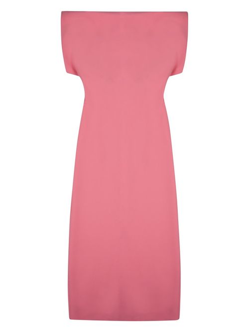 Sculpted Knit Dress with Stretch Fit