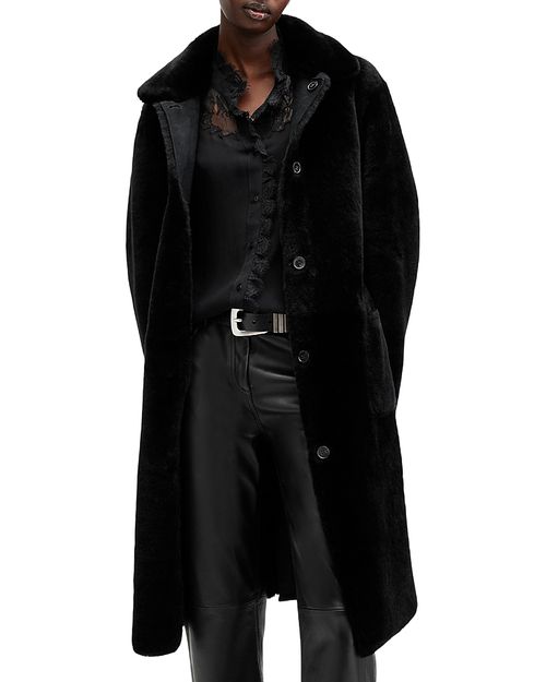 Serra Reversible Shearling Coat