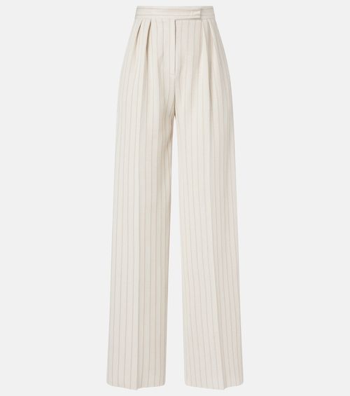 Osso striped cotton wide-leg pants